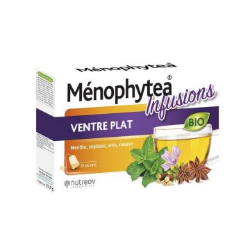 Ménophytea Menophytea Infuzie organică pentru un abdomen plat 20 pliculețe