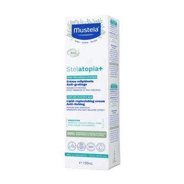 Mustela Stelatopia Relipid+ Cremă împotriva zgârieturilor 150 ml
