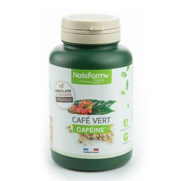 Nat&Form Cafe Vert Bio 200 Geluli Cafeine Nat&Form