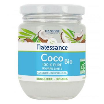 Natessance Ulei de cocos 100% pur organic 200ml