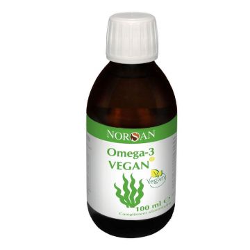 Norsan Vegan Omega 3 Seaweed Oil Lemon Flavour 100ml