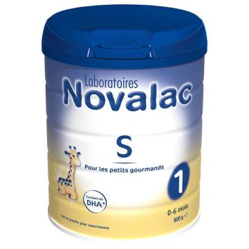 Novalac S 1 lapte praf de la 0 la 6 luni 800 g