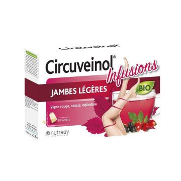 Nutreov Circuveinol Organic Light Legs Infuzie 20 pliculețe