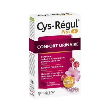 Nutreov Cys-Regul Urinary Comfort plus formulă intensivă 15 comprimate