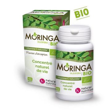 Nutriție naturală Moringa Organica 60 Gelule