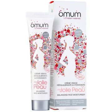 Omum Cremă de față hidratantă și echilibrantă Bio Ma Jolie Peau 40ml