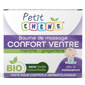 Petit Chêne Balsam de masaj organic pentru bunăstarea burții 40 ml