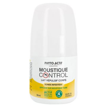 Phyto-Actif Offer Moustique Control Mosquito Repellenri Skin Repellent Milk Zone infestate de la 1 an 50ml