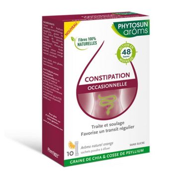 Phytosun Aroms Constipație ocazională Aroma naturală de portocale x10 pliculețe