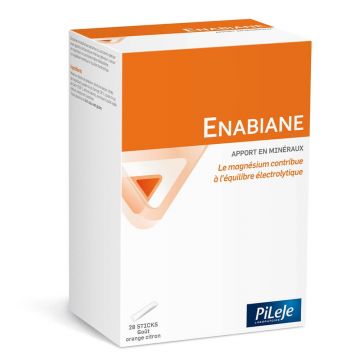 Pileje Enabiane Enabiane 28 Orange and Lemon Flavoured Saveur Orange-Citron 28 sticks