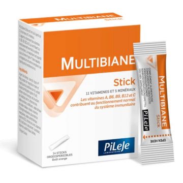 Pileje Multibiane 11 Vitamine și 5 Minerale 14 sticks-uri