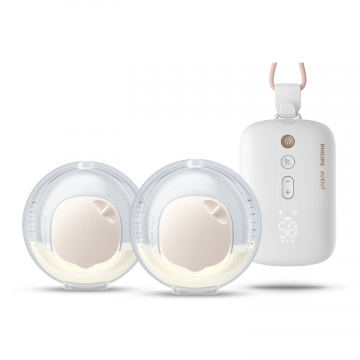 Pompa electrica dubla portabila, SCF532/11, Philips Avent