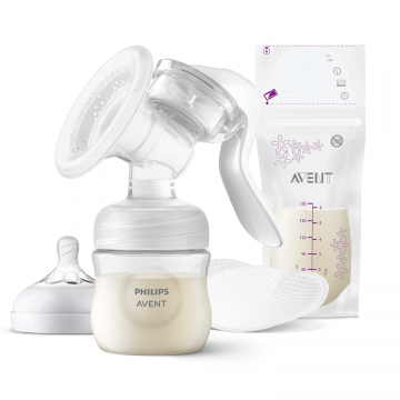 Pompa manuala cu accesorii, SCF430/20, Philips Avent