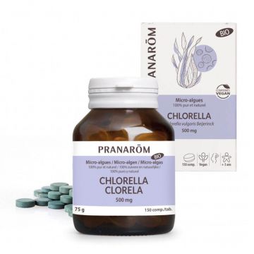 Pranarôm Microalge ORGANIC CHLORELLA 150 comprimate