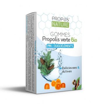 Propos'Nature Propolis Green Gum Oils and Pine Fără zahăr 45g