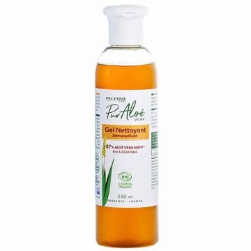 Pur Aloé Gel Aloe Vera Native de curățare și demachiere 78% organic 250ml