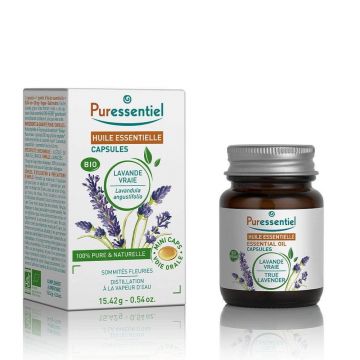 Puressentiel Essential Oils Lavender Vera Bio 60 Capsule