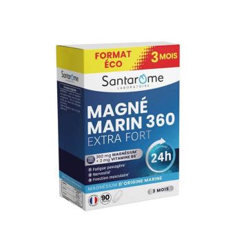 Santarome Magné Marin 360 Extra Fort 90 Comprimés