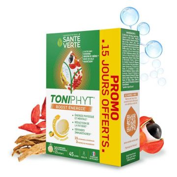 Sante Verte Toniphyt Boost Taste Orange 30+15 comprimate efervescente