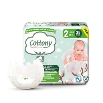 Scutece Cottony T2 (3-6 Kg) x38