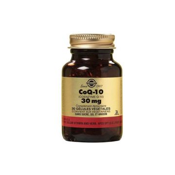 Solgar Coq10 30 mg Cardiovasculaire Antioxydants 30 Gelule