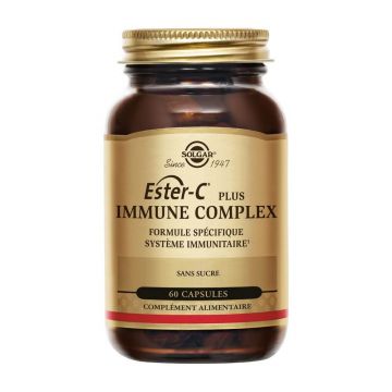 Solgar Ester C® Plus Défenses Immunitaires Immune Complex 60 capsule