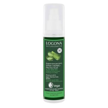 Spray de protecție termică Logona Organic Aloe Vera 150 ml