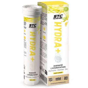 Stc Nutrition Hydra+ Lemon 20 comprimate efervescente