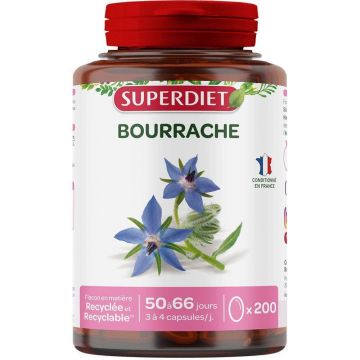 Superdiet Borage 200 capsule
