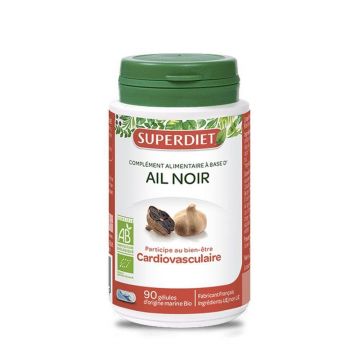 Superdiet Organic Black Garlic 90 capsule