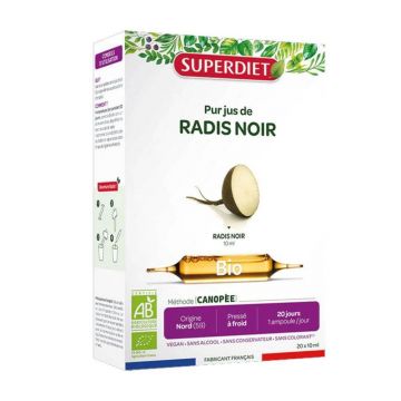 Superdiet Wellness hepatic cu ridiche neagră 20 flacoane 10ml