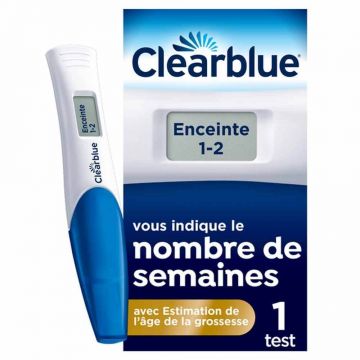 Test digital de sarcină Clearblue cu vârsta estimată a sarcinii 1 test