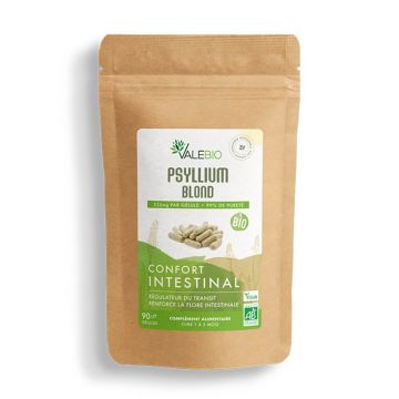 Valebio Organic Psyllium Blonde 90 capsule
