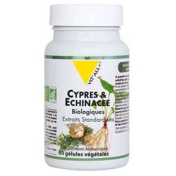 Vit'All+ Cypress și Echinacea Bio 30 capsule