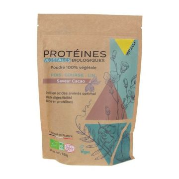 Vit'All+ Proteină vegetală organică 450g