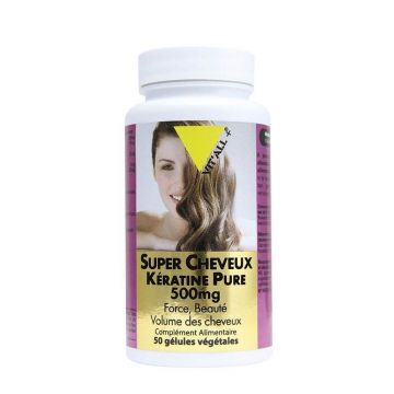 Vit'All+ Super Hair Keratin Pure 500mg x50 Capsule