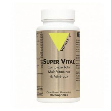 Vit'All+ Super Vital Multivitamine/Multiminerale 60 comprimate