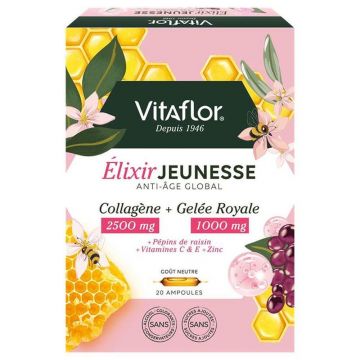 Vitaflor Jeunesse Global Anti-îmbătrânire Neutru 20 fiole