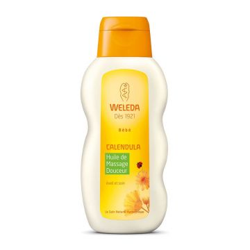 Weleda Calendula Ulei de masaj delicat pentru copii 200 ml