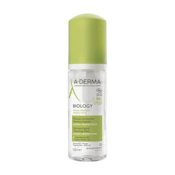 A-Derma Biology Organic Dermatological Cleansing Foam Hydra Protectrice 150 ml