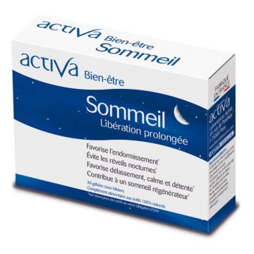 Activa Wellness Somn liniștit 30 de capsule cu eliberare prelungită