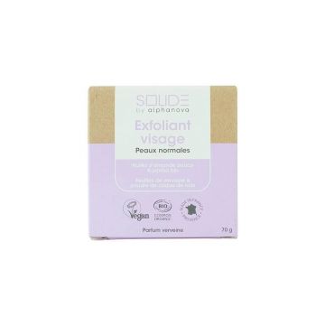 Alphanova Solide Facial Scrub Piele normală 70g