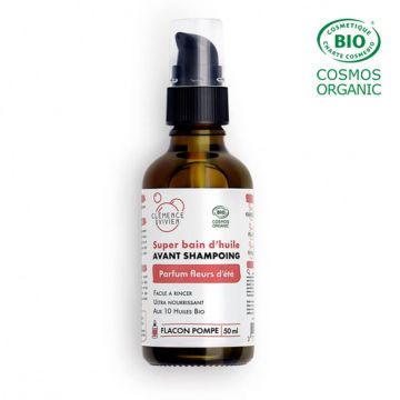 Șampon de baie cu ulei Clemence&Vivien Super Bio Parfum de flori de vară 50ml