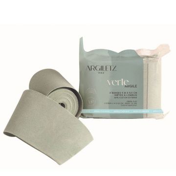 Argiletz Prêtes à l'emploi Argilă verde 2 bandaje