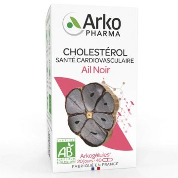 Arkopharma Arkocapsule Cholesterol Organic Black Garlic 40 capsule