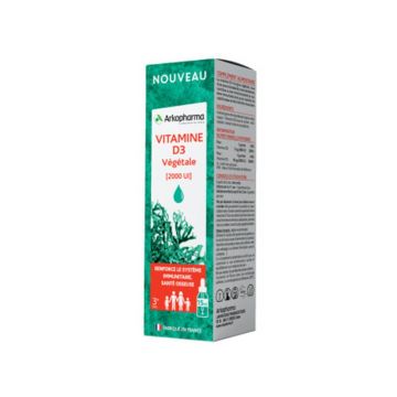 Arkopharma Arkofluids Sticlă de vitamine vegetale D3 15ml