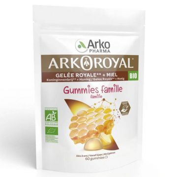 Arkopharma Arkoroyal Royal Jelly Organic Family 60 Gume