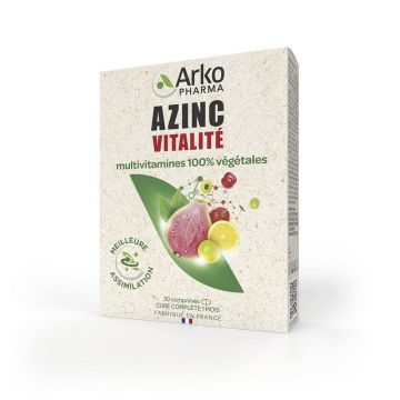 Arkopharma Azinc Multivitamine Vitalitate 30 comprimate