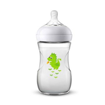 Avent Natural Response Biberon cu debit lent 1 lună și peste 260 ml