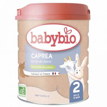 Babybio Caprea 2 Lapte praf bio 6-12 luni 800g